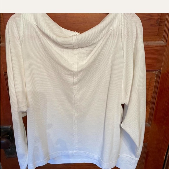 We The Free Cream Long Sleeve Top - Picture 4 of 7